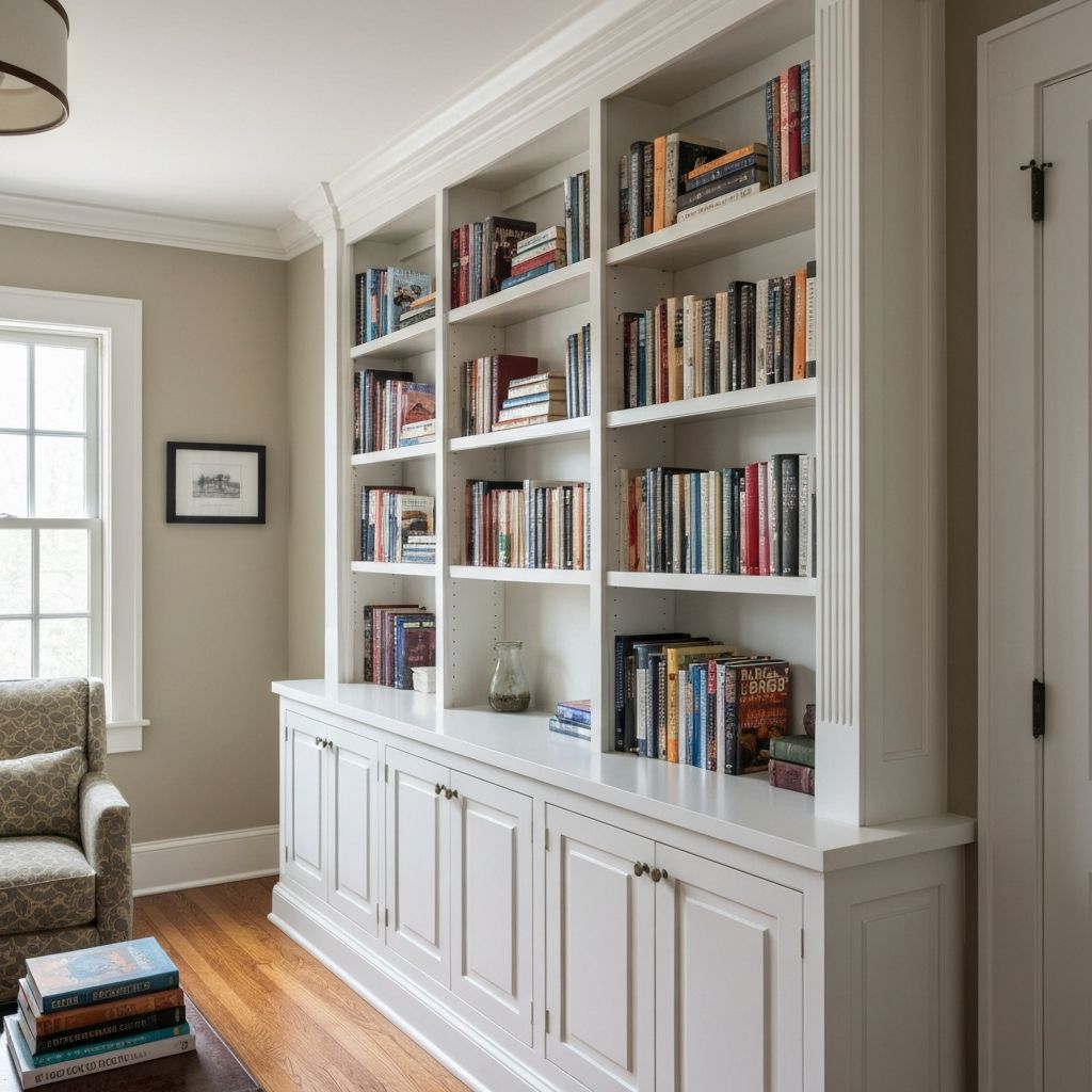 Custom built-in cabinetry in Essex, CT