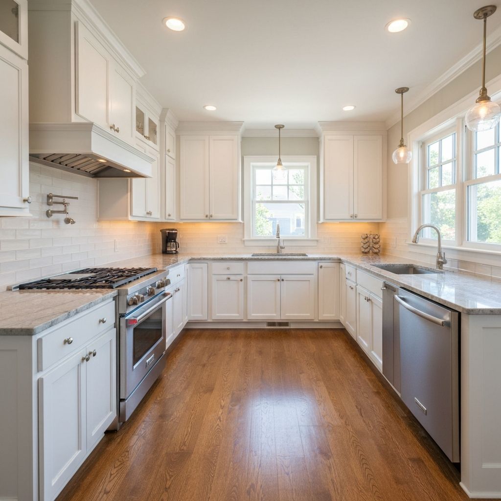 Completed kitchen remodel in Old Saybrook, CT